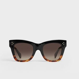 Celine Havana Gradient Butterfly Sunglasses